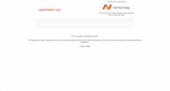 Desktop Screenshot of cargotrailersonline.com